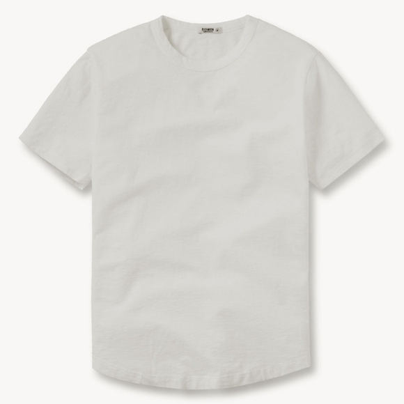 Buck Mason Other - Buck Mason Slub Curved Hem Tee XL Tall White Sands Venice Wash NWOT